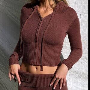 Aimee Cloud Knit hoodie